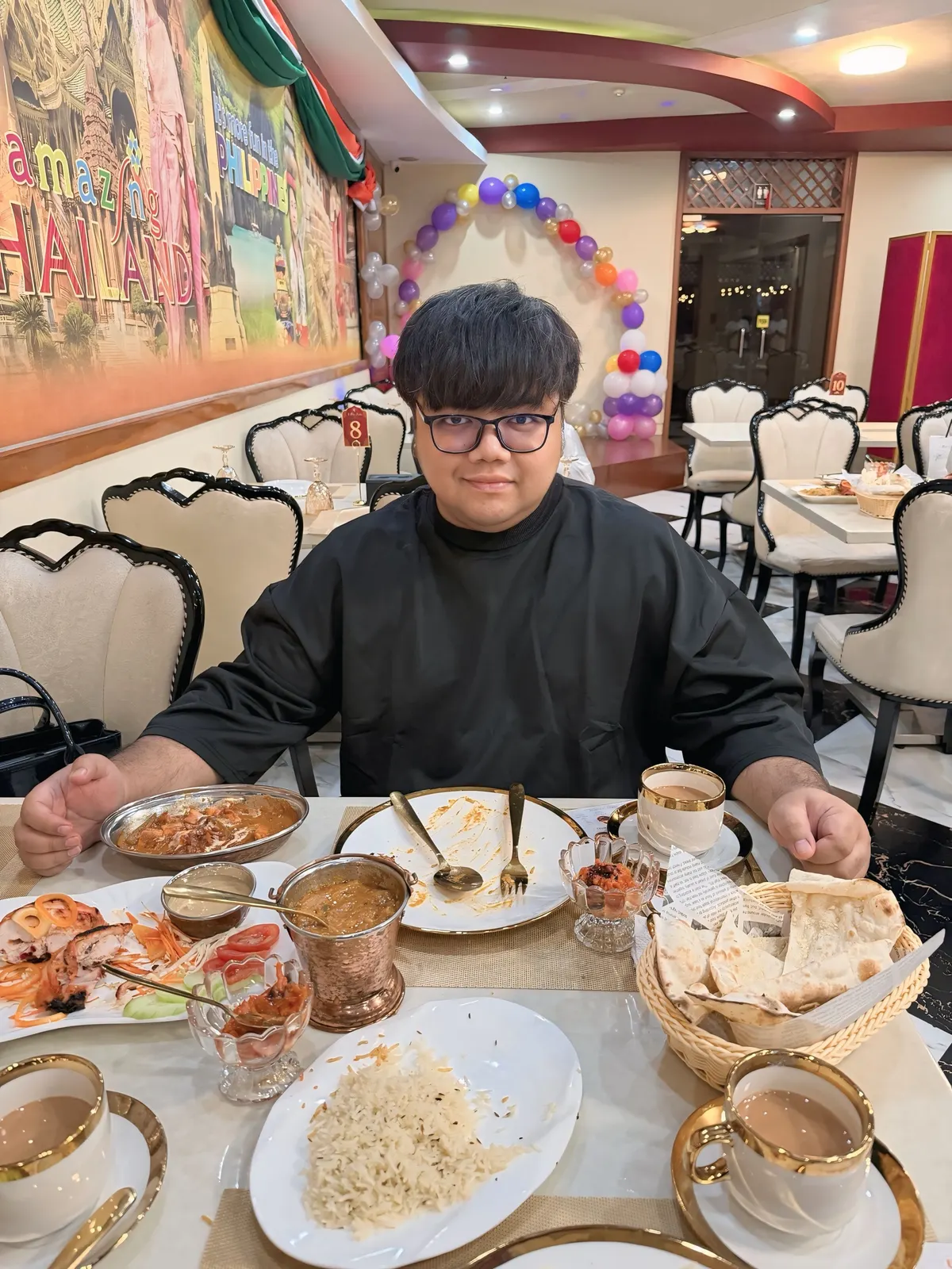 Adam at Little Asia, an Indian restaurant along Antero Soriano Highway in General Trias, Cavite